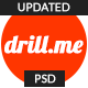 drill.me - Single Page Responsive Ready PSD - ThemeForest Item for Sale