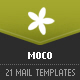 MOCO – 21 modular newsletter templates - ThemeForest Item for Sale