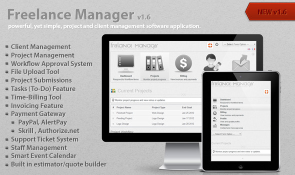 Freelance Manager - CodeCanyon Item for Sale