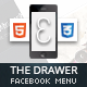 Drawer Mobile Retina | HTML5 &amp; CSS3 And iWebApp - ThemeForest Item for Sale