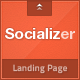 Socializer - Responsive Landing Page - ThemeForest Item for Sale