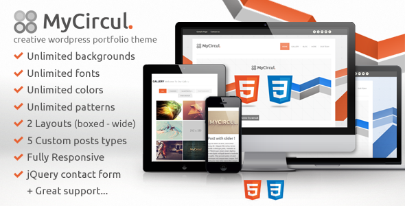 MyCircul - Creative WordPress Portfolio Theme - Portfolio Creative
