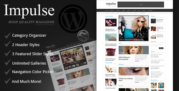 Impulse - Clean Magazine Theme - Blog / Magazine WordPress