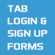 Tab Login &amp; Sign Up Forms - CodeCanyon Item for Sale