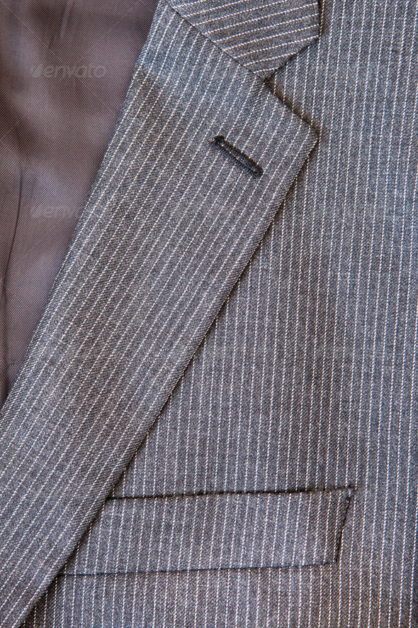 Pin stripe suit