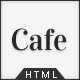 Cafe - Responsive Restaurant Website Template - ThemeForest Item for Sale