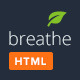 Breathe Responsive HTML Template - ThemeForest Item for Sale