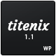 Titenix - Responsive Portfolio Business Theme - ThemeForest Item for Sale