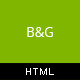 Black&amp;Green - Responsive HTML site - ThemeForest Item for Sale