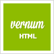 Vernum - Responsive One Page Parallax Template - ThemeForest Item for Sale