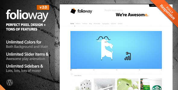 Folioway - Premium Portfolio WordPress Theme - Portfolio Creative
