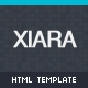 Xiara - Responsive Onepage Parallax HTML Template - ThemeForest Item for Sale