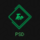 Teo - Single Page PSD Template - ThemeForest Item for Sale