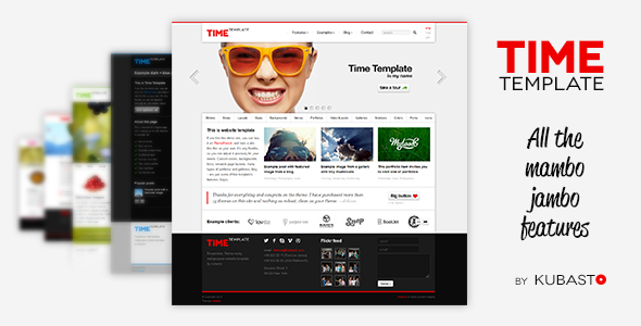 Time - Responsive Website Template