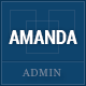 Amanda Responsive Admin Template - ThemeForest Item for Sale