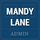 Mandy Lane Premium Admin Template - ThemeForest Item for Sale