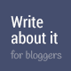 Write About It - Responsive Blogging Theme - ThemeForest Item for Sale