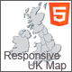Responsive UK Map - HTML5 - CodeCanyon Item for Sale