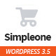 Simpleone-Responsive Multi-Purpose WordPress Theme - ThemeForest Item for Sale