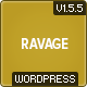 Ravage: Big &amp; Bold WordPress Theme - ThemeForest Item for Sale
