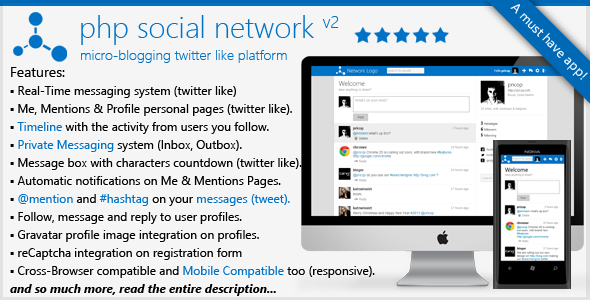 PHP Social Network Platform