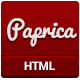 Paprica -  Responsive CV / Resume - ThemeForest Item for Sale