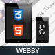 Webby | Mobile &amp; Tablet Responsive Template - ThemeForest Item for Sale