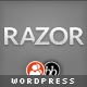 Razor: Cutting Edge WordPress Theme - ThemeForest Item for Sale