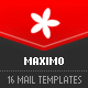 MAXIMO - 16 modular e-mail templates - ThemeForest Item for Sale