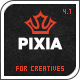 Pixia Wordpress Theme - ThemeForest Item for Sale
