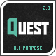 Quest - All Purpose Wordpress Theme - ThemeForest Item for Sale