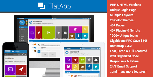 FlatApp - Premium Admin Dashboard Template (Admin Templates)