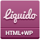 Liquido - Responsive Personal Website - ThemeForest Item for Sale