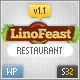 LinoFeast: Restaurant Responsive Wordpress Theme - ThemeForest Item for Sale