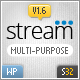 Stream | Responsive Multi-Purpose Wordpress Theme - ThemeForest Item for Sale
