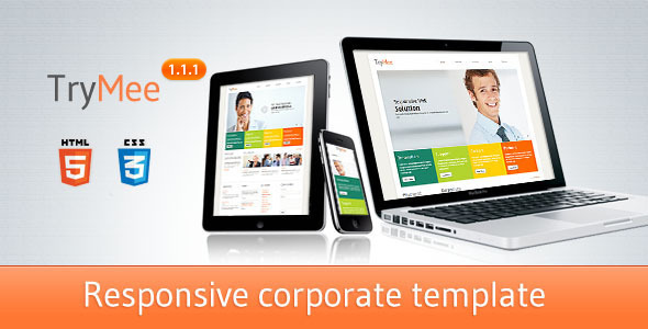 TryMee - Premium Responsive HTML5 Template - Business Corporate