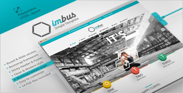 imbus - Simple HTML Template