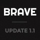 BRAVE: Dark, clean, fully responsive. By Bonfire. - ThemeForest Item for Sale