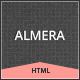 Almera Responsive Portfolio Site Template - ThemeForest Item for Sale