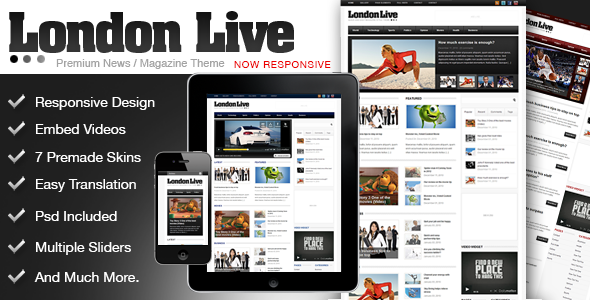 London Live 3 In 1 - News, Magazine And Blog - News / Editorial Blog / Magazine
