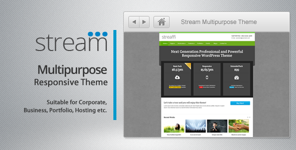 Stream | Responsive Multi-Purpose Wordpress Theme - Business Corporate