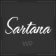 Sartana WordPress Portfolio Template - ThemeForest Item for Sale