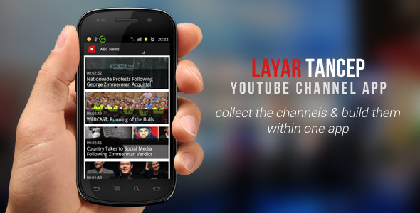 Layar Tancep: Youtube Channel App