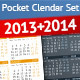 Pocket calendar SET 2013-2014