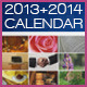 Wall Calendar A4 2013+2014