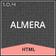 Almera Responsive Portfolio Site Template - ThemeForest Item for Sale