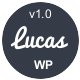 Lucas - Personal Minimalist WordPress Blog Theme - ThemeForest Item for Sale