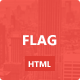 Flag. - Clean and Modern Template - ThemeForest Item for Sale