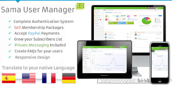 Sama User Manager - CodeCanyon Item for Sale