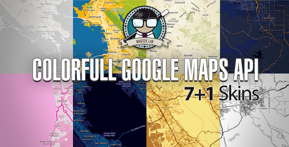 Colorfull Google Maps API - CodeCanyon Item for Sale
